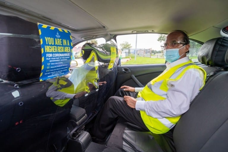 "Covid-safe" cabs begin rolling out in Blackburn with Darwen - Safe Cab 31